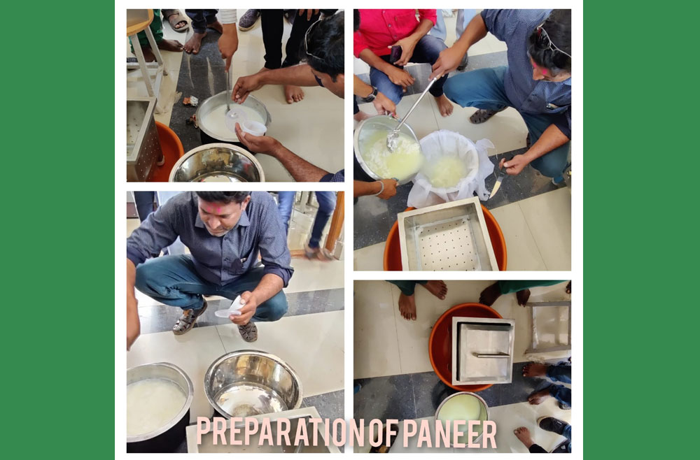 Preparation of Paneer